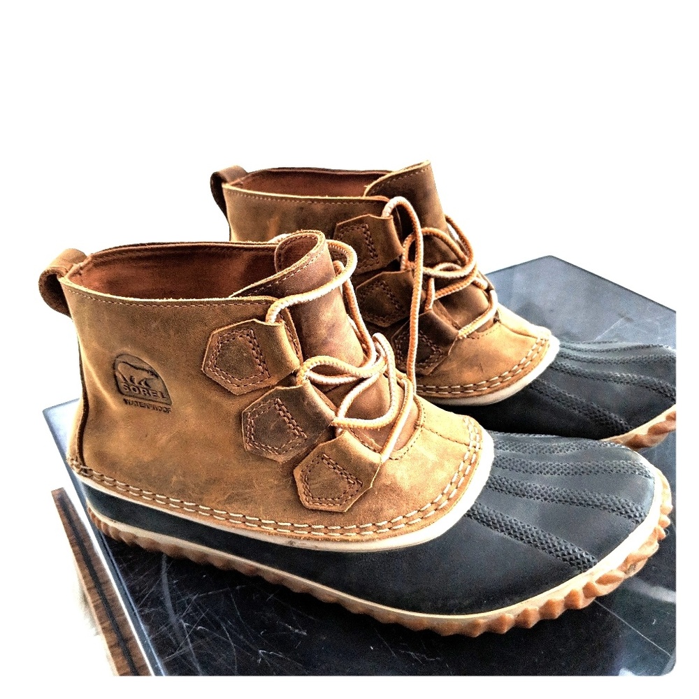 Sorel Waterproof Duck Booties
